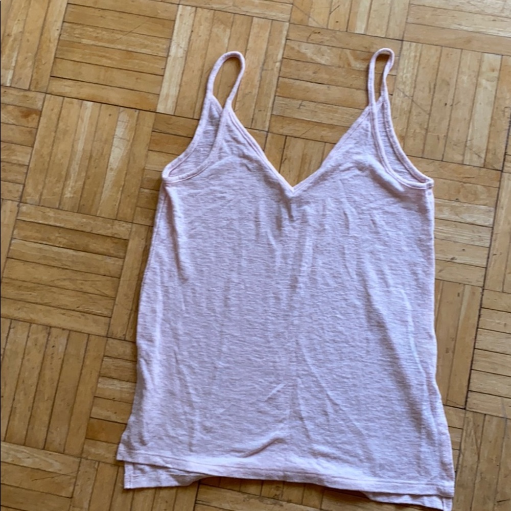 Casual tank top light pink